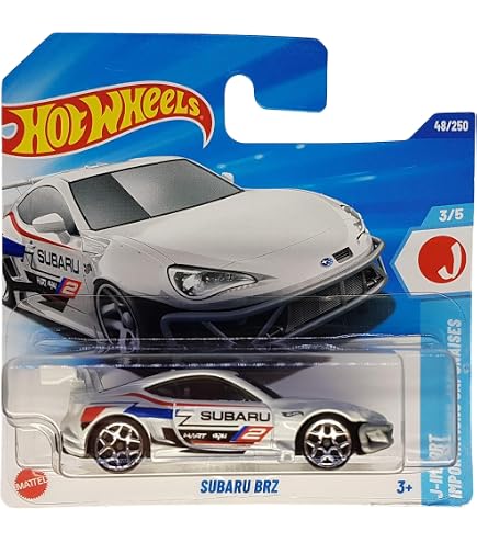 Hi Story HS376SL 1/43 Subaru BRZ S (2021) Ice Silver Metallic